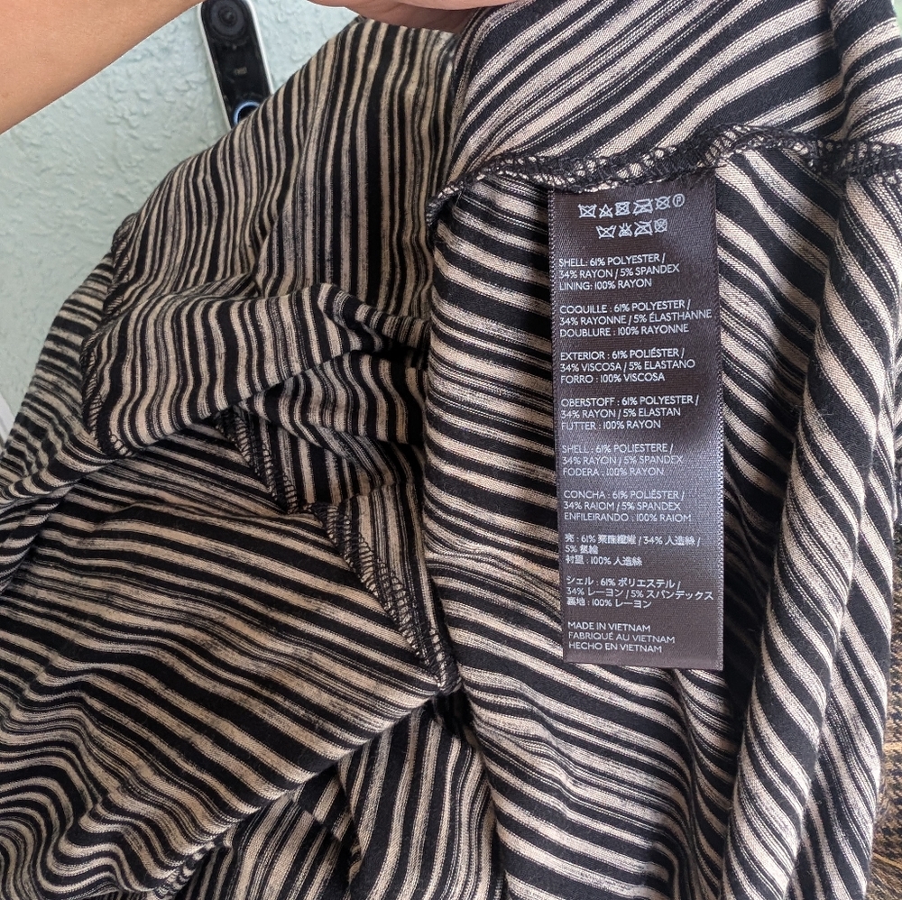 NWT sz L ANTHROPOLOGIE SALSOLA DRESS by Maeve, Cute & Comfy High Low Tie waist - Picture 9 of 10